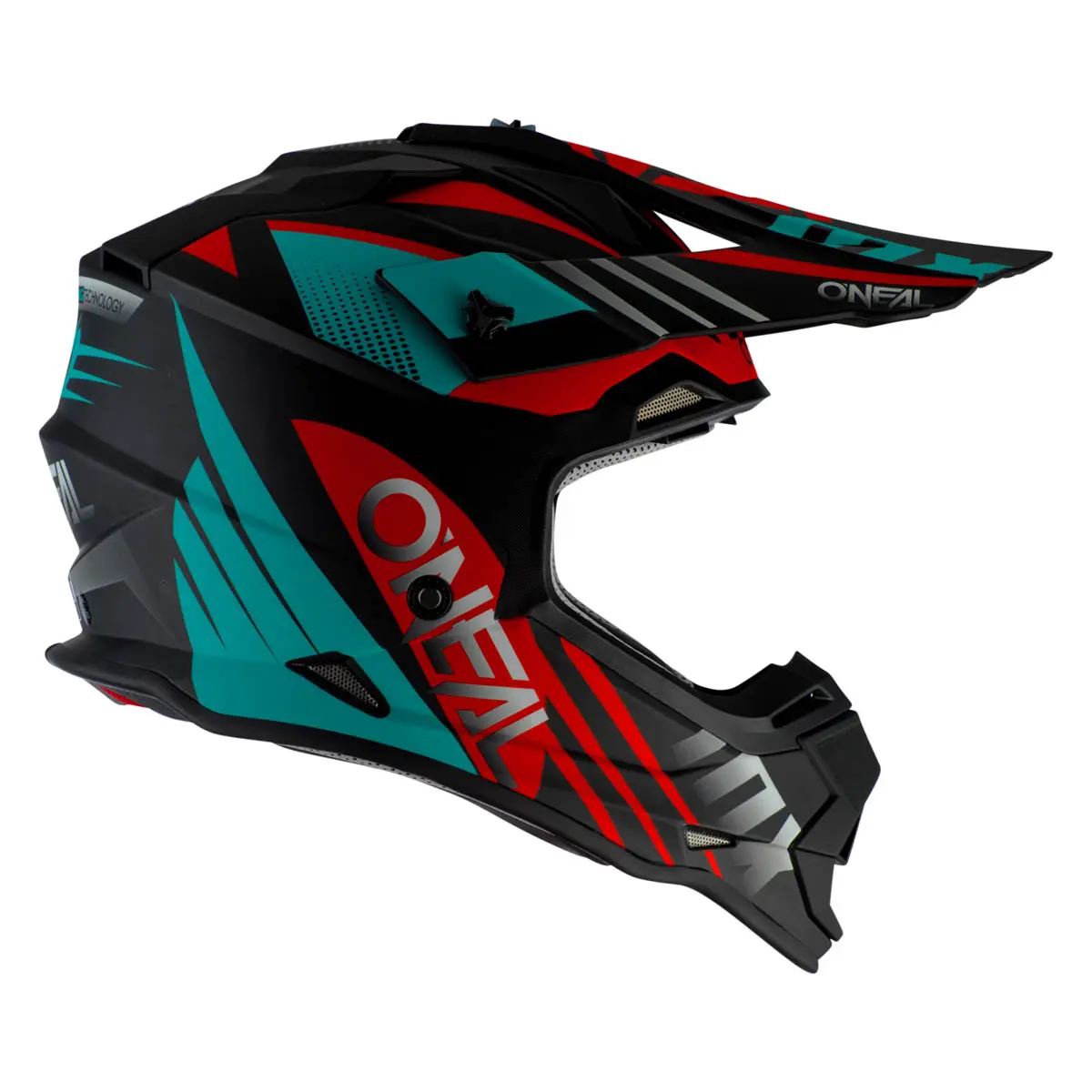2020_ONeal_2SRS_SPYDE-2.0_black_teal_red_right_side