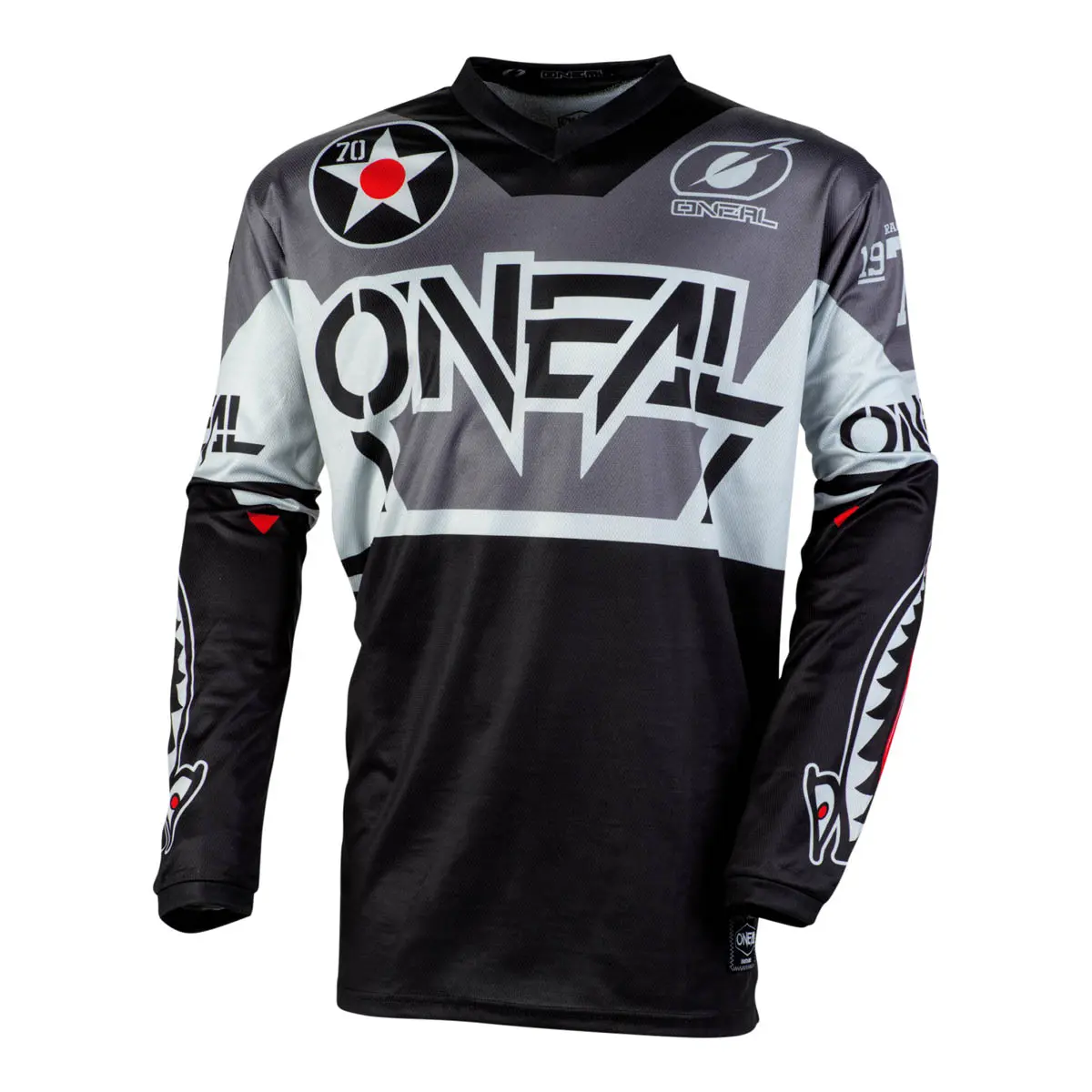 2020_ONeal_ELEMENT_Jersey_WARHAWK_black_gray_front