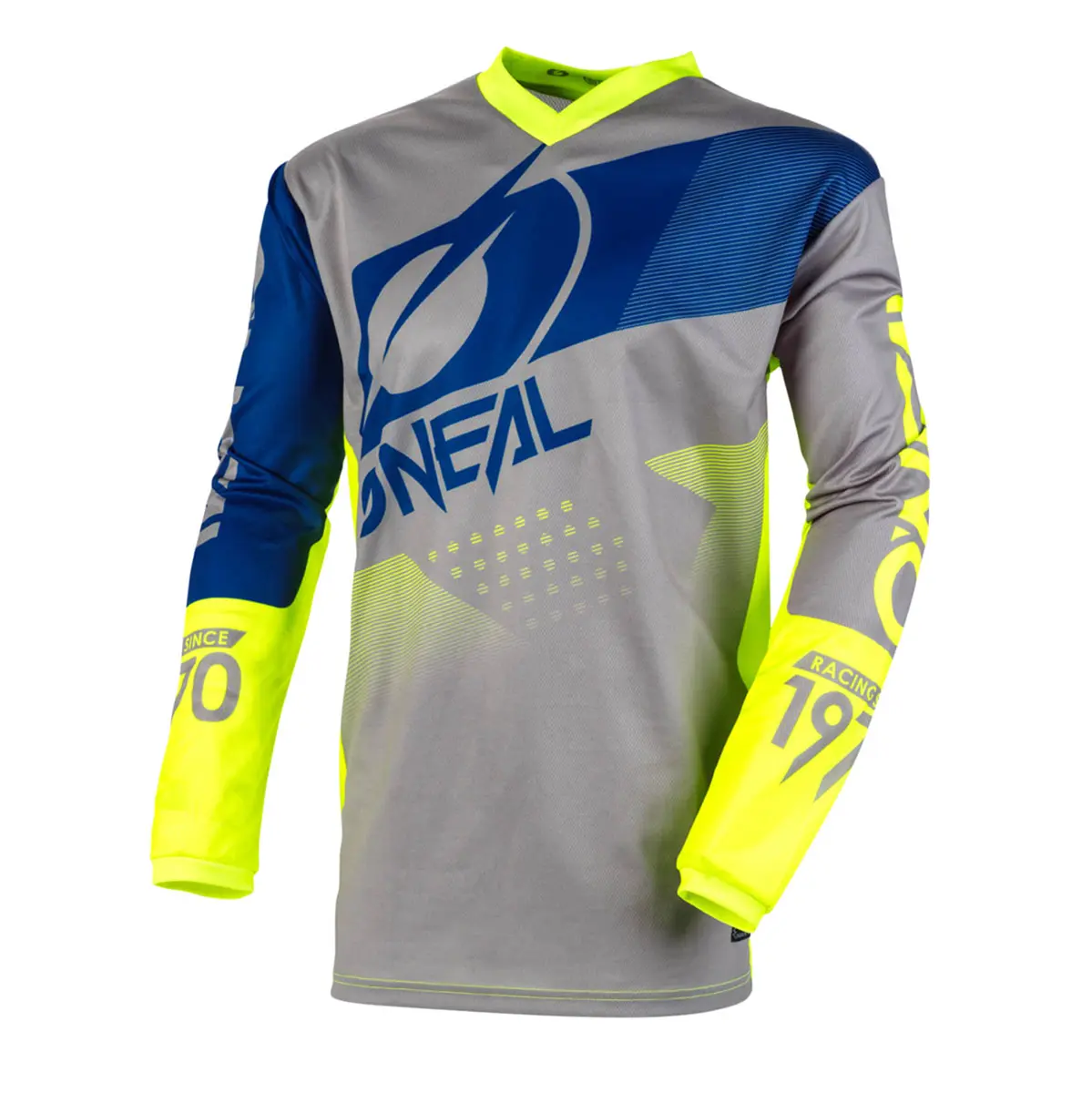 2020_ONeal_Element_Jersey_FACTOR_gray_blue_neon-yellow_front