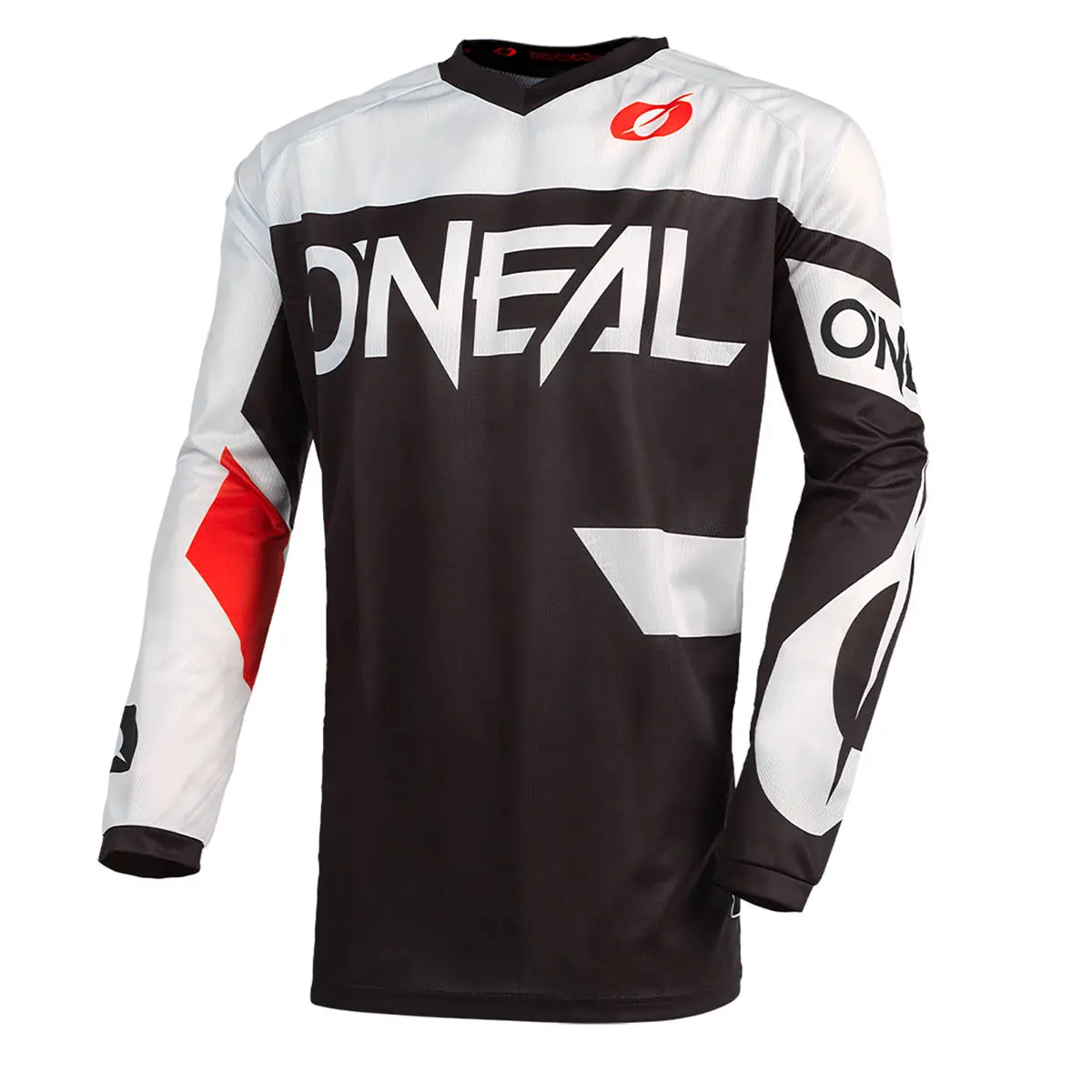 2021_ONeal_ELEMENT_Jersey_RACEWEAR_black_white_front