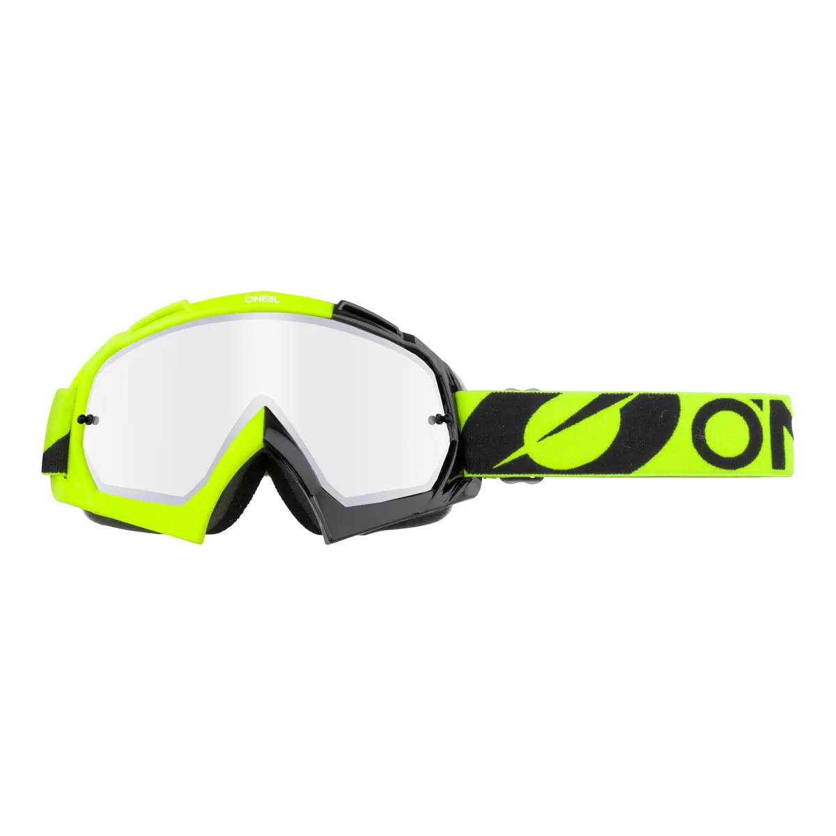 2021_ONeal_Goggles_B10_TWOFACE_black_neon-yellow_silver-mirror_front