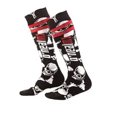 O'Neal Čarape PRO MX CROSSBONE Crno-Bele