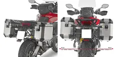 GIVI PLR7406CAM nosači bočnih kofera DUCATI MULTISTRADA 1200 2016-18