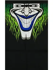 Modeka marama Joker zelena
