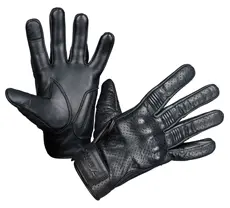 Modeka Hot Two crne kožne rukavice