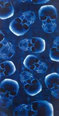 Modeka 110630 skull blue marama