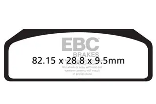 EBC GPFA611HH kočione pločice