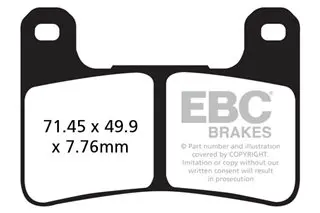 EBC GPFAX379HH kočione pločice