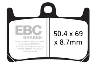 EBC GPFAX380HH kočione pločice