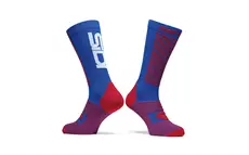 SIDI X-RACE čarape plavo-crvene