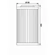 filter-za-ulje-MIW-BU10004-HF-564-skica